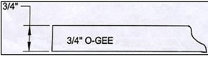3/4" O-Gee Edge ($)